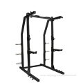 Gym half squat power rack adjustable power cage